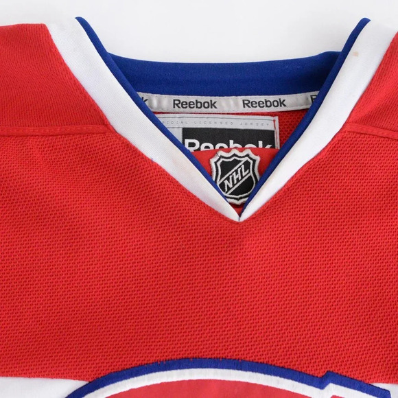 Vintage Reebok Nhl Montreal Canadiens #13 Cammalleri Red And Blue  Home Jersey - Picture 12 of 16